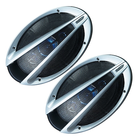 5 Core 5 Core 6X9 Inch 4 Pieces Car Audio Coaxial Speaker 3 Way 1600 Watts PMPO Full Range Speakers Sold in 2 Pair, Premium Quality CS-69-40 2 Pair CS-69-40 2 PAIR